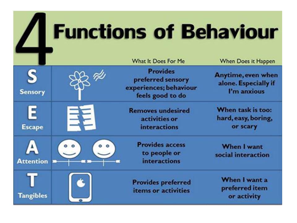 Managing Behaviours in Autism